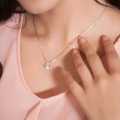 Neaklace for women Fashion Accessories Crystal Sequins Necklace Tassel Flash Pandent Choker Gift ( Imported product ).