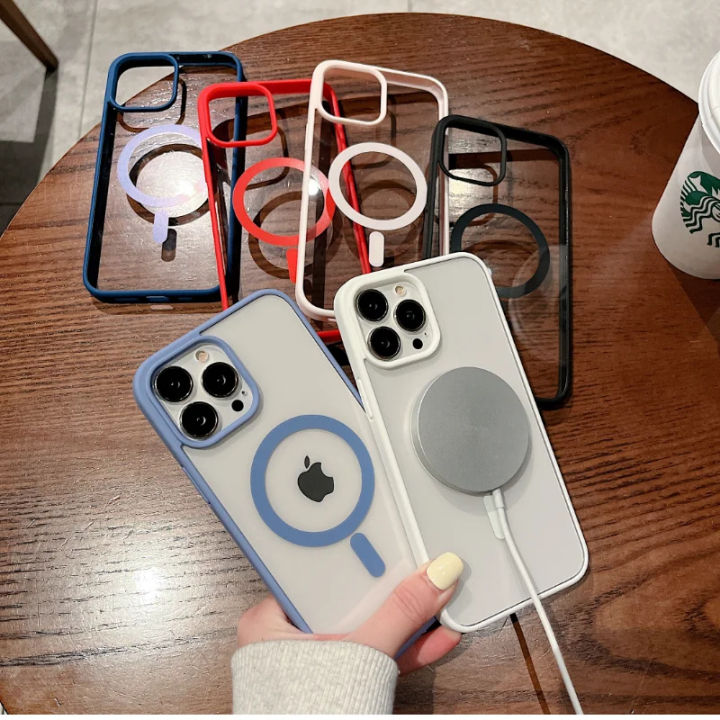 GKK%20Magsafe%20For%20iPhone%20X%20XS%20XS%20MAX%2011%2012%2013%2016%2013%20Pro%2013%20Pro%20Max%2014%2014%20Pro%2014%20Pro%20Max%2015%20iPhone%2017%2015%20Pro%20Max%20Magnetic%20Clear%20Case%20Wireless%20Charging%20Shockproof%20Cover%20Magnetic%20Phone%20Case%20Compatible%20with%20Magsafe%20Transparent%20Back%20Cover%20-%20Image%206