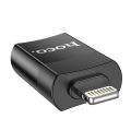 Hoco UA17 iP Male to USB Female OTG Adapter USB2.0 Converter For iPhones. 