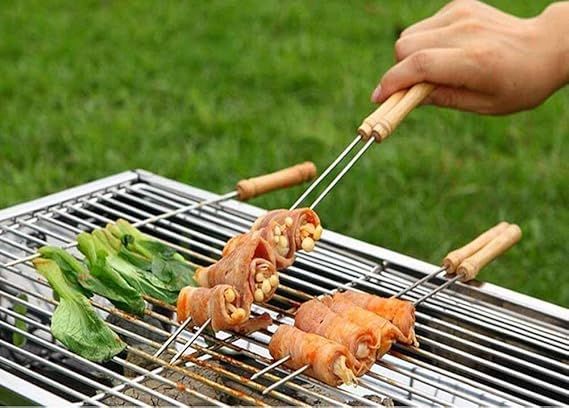 12%20Pieces%20Stainless%20Steel%20Barbeque%20Skewers%20Set%20Reusable%20BBQ%20Grilling%20Sticks%20for%20Outdoor%20Camping%20Barbecue%20Cooking%20Tools%20(Set%20of%201)%20(12%20Pcs)%20-%20Image%204