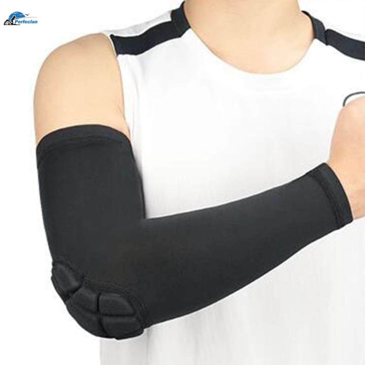 1%20Piece%20Padded%20Arm%20Sleeve,%20Compression%20Arm%20Sleeve%20w/%20Elbow%20Pad%20for%20Football,%20Volleyball,%20-%20Image%204