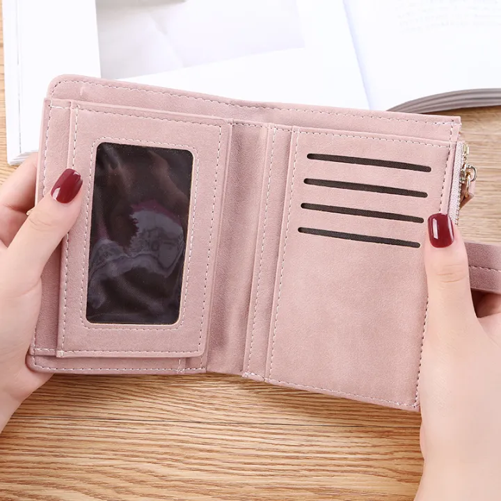 New%20Ladies%20Wallet%20Female%20Short%20Japanese%20and%20Korean%20Version%20Trendy%20Small%20Fresh%20School%20Girls%20Multifunctional%20Folding%20Small%20Purse%20Wallet%20-%20Image%204