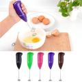 Hand Mixer Cappuccino Coffee Maker - Black.