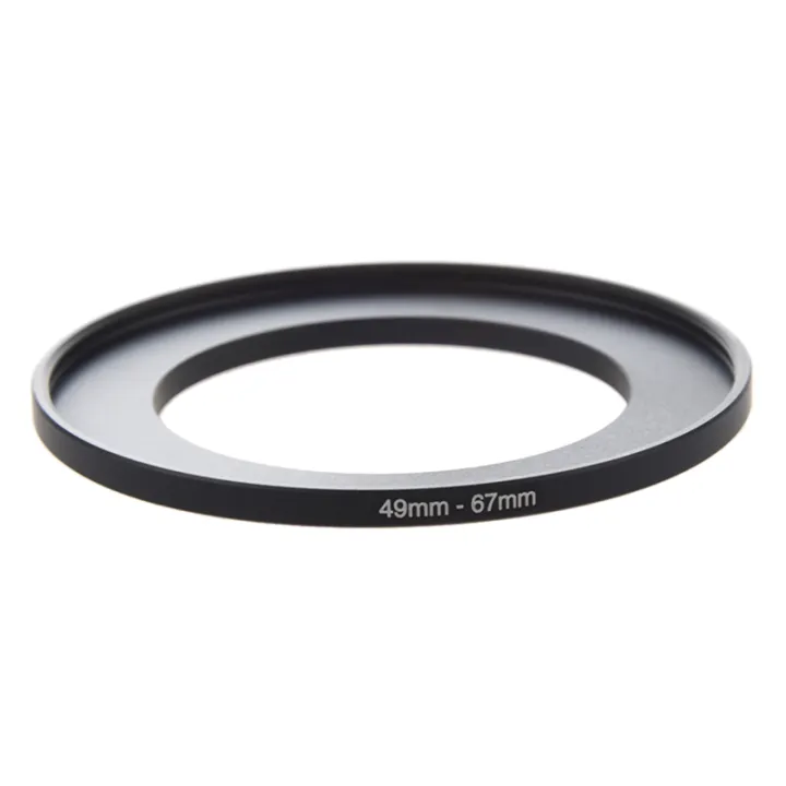 TWEXQNY%202X%20Camera%20Lens%20Filter%20Step%20Up%20Ring%2049mm-67mm%20Adapter%20Black%20-%20Image%203