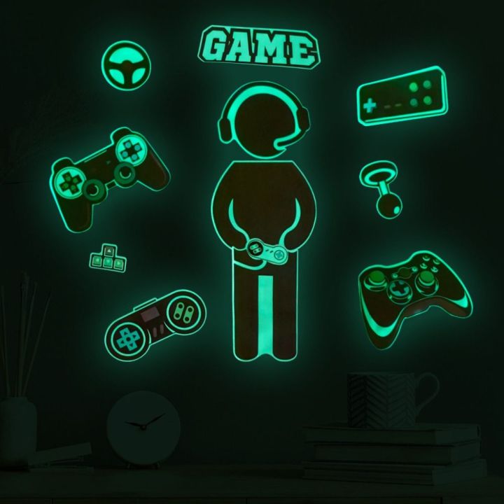 %E3%80%90Top%20Picks%E3%80%91%20Glow%20in%20The%20Dark%20Luminous%20Wall%20Sticker%20Cosmic%20Starry%20Sky%20Game%20Handle%20Gaming%20Zone%20Video%20Game%20Decor%20for%20Living%20Room%20-%20Image%205