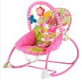 Portable new Electric Music Baby Rocking Chair Infant Toddler Cradle Rocker Baby Bouncer Chair Baby Swing Chair Lounge Recliner,Toyshine Newborn to Toddler Music and Vibrating Rocker Chair with Calming Vibrations, Adjustable Mode, Assorted Design. 
