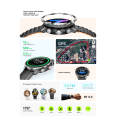 Kieslect KR3 Smart Watch, Bluetooth Calling Smartwatch with AI Voice Assistant, 1.43" AMOLED Display, 24H Health Monitor, SpO2 & Heart Rate Tracker, 100+ Sports Modes, Waterproof Fitness Watch for Men Women.
