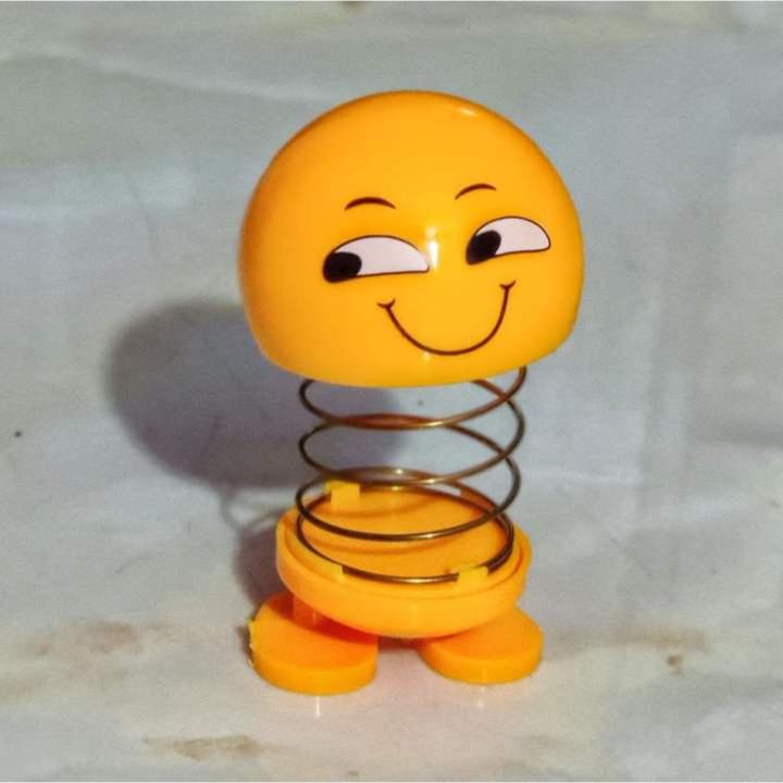 Emoji Dancing Emoji for Car or Table or Bike Sweet Smile 1pc