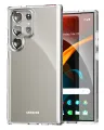 For Samsung Galaxy S24 Ultra Transparent Soft Tpu Back Case Official Shockproof Four-Corner Silicone Cover For Samsung S24 Ultra Mobile Phone Back Cover. 