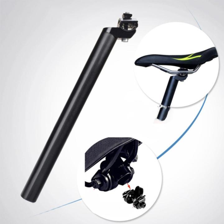 Bicycle Seatpost Extended Aluminum Alloy 27.2 / 300MM/31.8MM, MTB Road Mountain Bike Seat Post Tube