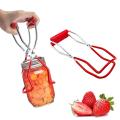 1X Canning Jar Lifter Tongs Jar Lifter with Grip Handle Anti-slip Clip Encounter.