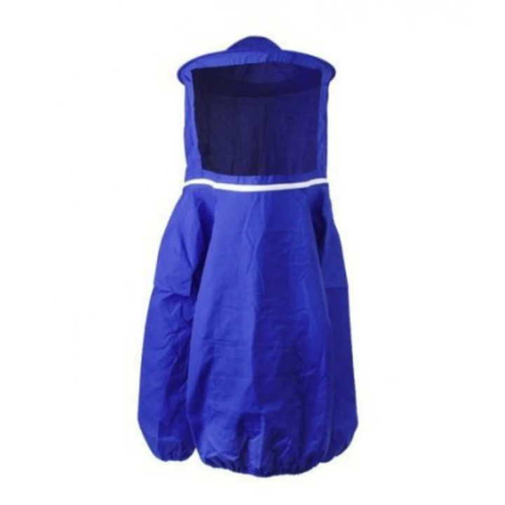 1 Piece Beekeeping Suit Bee Clothes of with Hat Polyester+Cotton Anti-Bee Suit Farming Clothing Coverall,Blue