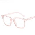 【Good-Love Store】block soft optical Frame Clear Classic Rivets Men Accessories Eyeglasses Spectacle Gaming Glasses. 