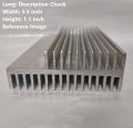 Long 4.25 Inch REDOUBLE Side Finned Aluminum Heatsink 4.25 Inch Aluminium Heatsink Cooling Radiator 4.25×3.5×1.1 Inch Aluminium Heat Sink Tools Sets Silver Tone Aluminum Heat Sink For Inverter Transistor IC 4.25 Inch Heatsink. 