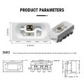 100Pcs SK6812 SIDE-A SK6812 IC in LED Chip Side Lighting SMD 4020 RGB for Strip Display Screen Individually Addressable. 