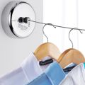2.8m Steel Wire Rope Clothes Drying Rack Rope Stainless Steel Retractable Clotheslines Clothes Dryer Organiser Laundry Hanger. 