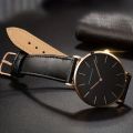 1pc Hannah Martin Simple Men's Watch, Casual Men's Quartz Watch.