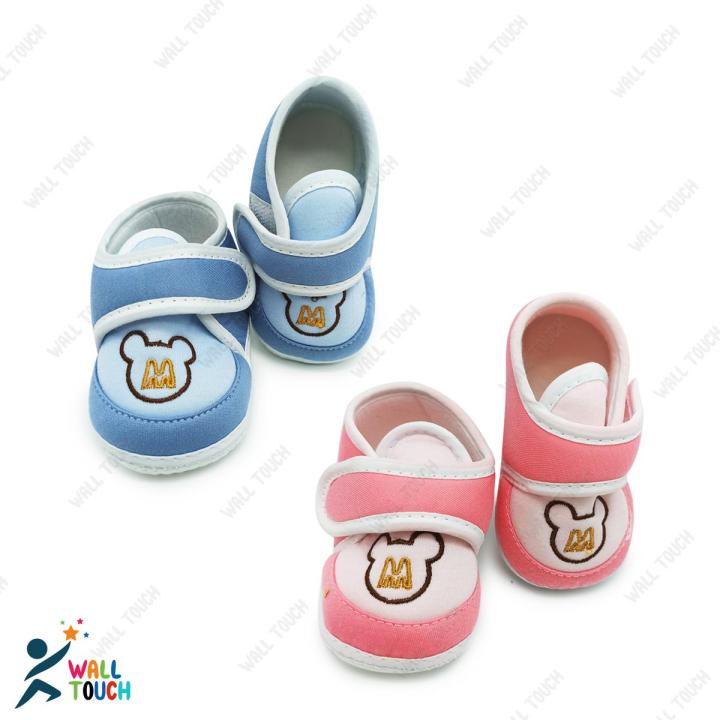 Baby Shoes Newborn Infant Warm Booties Soft Anti-Slip Sole Winter Button Flats Boots