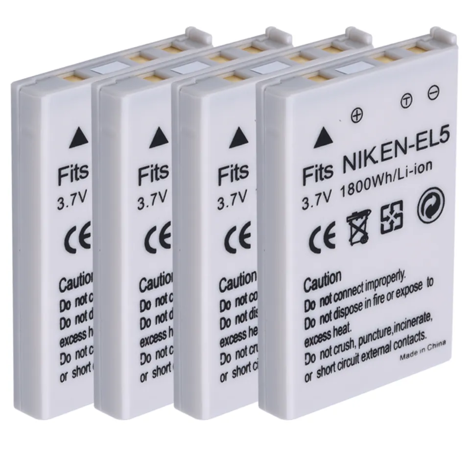 Batteria Per Nikon P90 P100 P500 P510 P520 P5000 P5100 P6000 - Foto 6