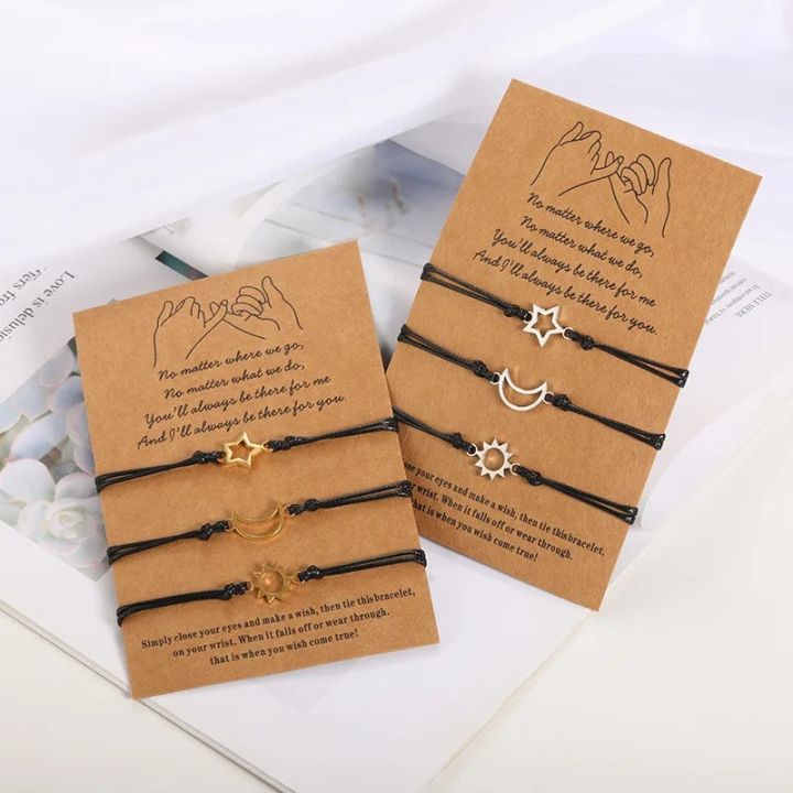 Wu's%202022%20New%20Couple%20Card%20Bracelet%20European%20and%20American%20Alloy%20Moon%20Sun%20Star%20Wax%20Wire%20Braided%20Card%20Bracelet%20Anklet%20-%20Image%203