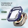 DUX DUCIS Tamo Series Hollow PC + TPU Watch Protective Case For Apple Watch Ultra 2 49mm / Ultra 49mm.