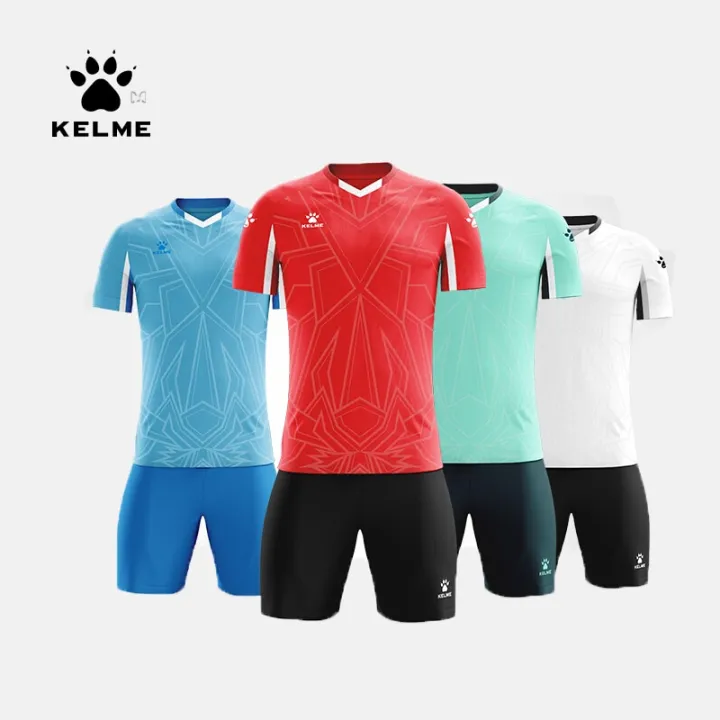 KELME%20Men's%20Football%20Uniform%20Soccer%20Jerseys%20Custom%20Men%20Tracksuit%20Sportswear%20Short%20Sleeves%20Jersey%20Soccer%20Shorts%20Suit%209151ZB1004%20-%20Image%203
