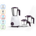 PHILIPS 500W Mixer Grinder (White and Purple) HL7505/00. 