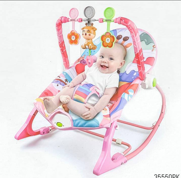 tiiBaby%20Infant%20to%20Toddler%20Rocker%20With%20Music%20And%20Vibration%20Baby%20Bouncer%20Automatic%20Rocking%20Chair%20With%20Soft%20Seat%20&%20Safety%20For%20Baby%20(Multicolour)%20LP%20-%20Image%202