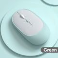 Wireless Mouse Rechargeable Mouse Gamer Dual Modes Bluetooth-compatible 2.4G USB Mute Mice For Laptop Pad Tablet Macbook Mause. 