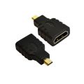 Micro HDMI Male To HDMI Female Adapters For Raspberry Pi 4 Micro HDMI Sockets.