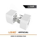 Ldnio_Z4- Universal Adapter Plug 6A Travel Adapter for UK- US -EU -AU- White. 