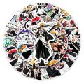50PCS BLEACH Anime Waterproof Stickers Graffiti Decals Toy Laptop Luggage Fridge Guitar Notebook Car DIY Cartoon Stickers. 