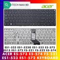 Laptop Keyboard For Acer Aspire E5-573 E5-574 ES1-523 ES1-533 ES1-572 F5-521 Laptop Keyboard.