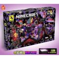 Minecraft Building Block Purple Jouet de Construction Juguete Para Construir-915 Pcs, Model-695 Renzaima (Made in China).