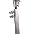Double Kick Drum Pedal Drive Shaft Pedal Arm Linking Bar Drum Connecting Rod Silver. 