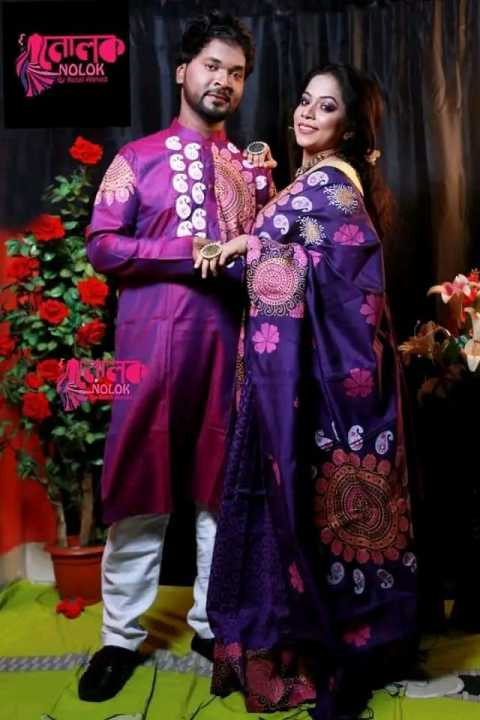 Fashionable%20Tangail%20Half%20Silk%20Nokshi%20Saree%20Collection%20-%20Latest%20Design%20-%20Vibrant%20Ethnic%20Attire%20-%20Handwoven%20Traditional%20Sari%20-%20Image%207