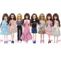 【Serendipity party】8Pcs Dresses Costume Set Multi-style Garments Barbie Doll 30cm.