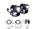 LIU HJG Mini Driving Led Fog Light for Motorcycle for Winter. 
