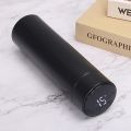 Intelligent Stainless Steel Thermos Bottle Temperature Display. 