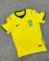 Brazil 2026 world cup Home Jersey (Logo Embroidery) Thai premium National Team Football Jersey.