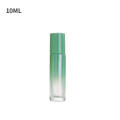 Glass Material Roller Bottles Durables Gradient Color 10ml Perfume Roll-on Bottles Refillable Metal Roller Ball Refillable Roller Bottles for Aromatherapy Personal Care DIY Fragrances Gift Set Beauty.