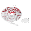 Pvc Decorative Soft Lines Flexible Moulding Trim Wall Corner Molding Tile Edge Banding Caulk Strip Pu Spray Paint.
