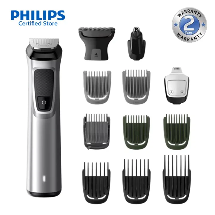 Philips MG7715/13 Multigroom 13-in-1, Face, Hair and Body 7000 Series for Men