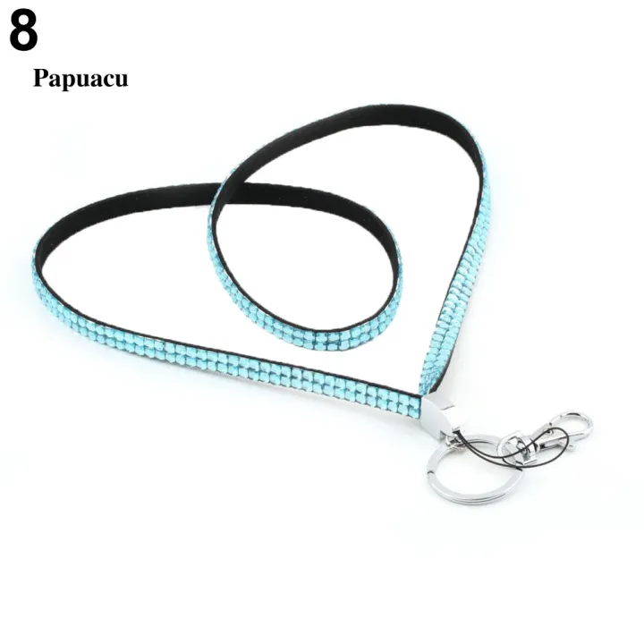 Papuacu%201%20Pc%20Women%20Luxury%20Rhinestone%20Bling%20Badge%20ID%20Key%20Holder%20Lanyard%20Strap%20-%20Image%206