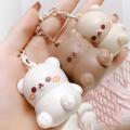Cute Little Bear Lip Balm For Children Moisturizing Moisturizing Anti-Dry Crack Fade Lip Lines Lipstick Baby Available Lip Care Lateil. 