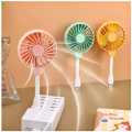 Small Handheld Fan usb Fan Mini Desktop Office Mute usb Portable Silent Office Small Fan Outdoor Laptop Power Bank Summer Office Table Fan Rechargeable -Random color.