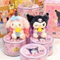 Orignal Sanrio Happy Birthday Series Blind Box Plushie Hello Kitty Kuromi Cinnamoroll Pochacco Figure Cute Plush Pendant. 