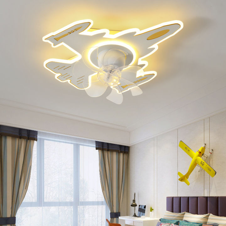 Aircraft%20Ceiling%20Fan%20Light%20Remote%20Control%20Children%20Boys%20Bedroom%20Fan%20Lamp%20Modern%20Blue%20Airplane%20LED%20Fan%20Ventilator%20Dimming%20Lights%20-%20Image%203