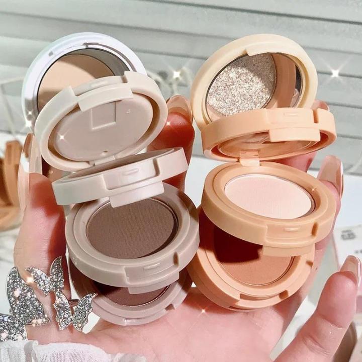 4%20In%201%20Matte%20Highlighter%20Blush%20Palette%20Pearly%20Blush%20Shiny%20Eyeshadow%20Four-layer%20Multifunctional%20Brighten%20Face%20Eye%20Makeup%20Palette%20-%20Image%204