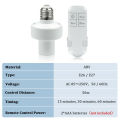 E27 Lamp Holder Wireless Remote Control Stable Performance Light Bulb Cap Socket Switch Screw Kit. 